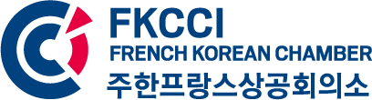 Logo FKCCI, Chambre de commerce et d'industrie franco-coréenne